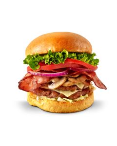 Bacon Wingstop Burger